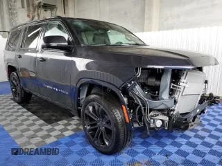 2024 Jeep Grand Wagoneer Series II Obsidian с VIN 1C4SJVFP8RS107239, выставлен на аукционе Copart как лот 75010214 с пробегом 429 миль миль и Чистый • Clean title. История ставок и продаж доступна на DreamBid. Изображение 4.