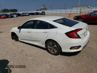 2019 Honda Civic LX with VIN 2HGFC2F61KH504677, listed as a Copart auction lot 66871514 with 88,385 mi miles and Salvage Title. Bid and sale history available at DreamBid. Image 2.