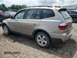 2008 BMW X3 3.0si with VIN WBXPC93498WJ21985, listed as a Copart auction lot 63773455 with 134,440 mi miles and Clean title. Bid and sale history available at DreamBid. Image 2.
