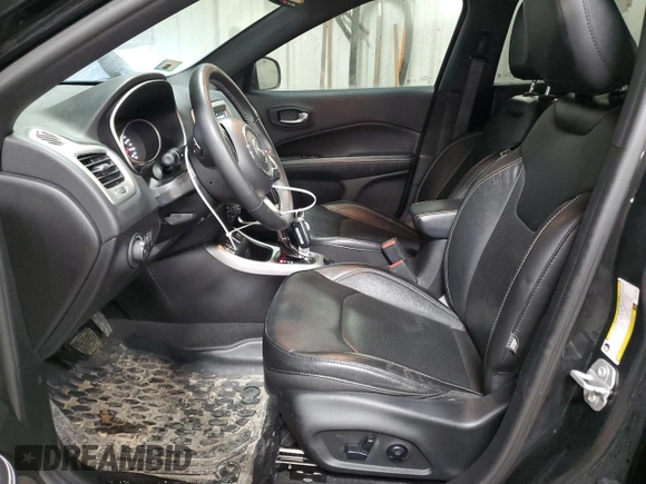 2021 Jeep Compass 80th Anniversary with VIN 3C4NJCEBXMT511903, listed as a Copart auction lot 43438945 with 32,852 mi miles and Salvage Title. Bid and sale history available at carsss.com. Image 7.