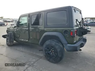 2021 Jeep Wrangler Unlimited Sport Altitude with VIN 1C4HJXDG7MW708491, listed as a Copart auction lot 83564304 with 8,319 mi miles and Clean Title. Bid and sale history available at carsss.com. Image 2.