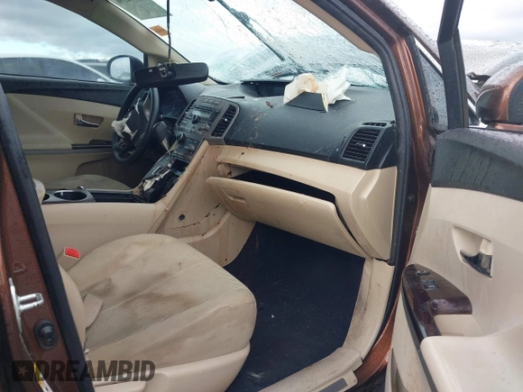 2009 Toyota Venza with VIN 4T3BK11A59U008927, listed as a IAAI auction lot 41732396 with 191,847 mi miles and . Bid and sale history available at DreamBid. Image 5.