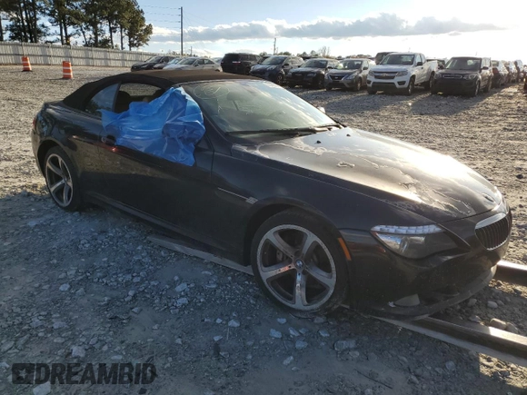 2008 BMW 6 Series 650i with VIN WBAEB53528CX62919, listed as a Copart auction lot 77254374 with 179,029 mi miles and Clean Title. Bid and sale history available at carsss.com. Image 4.