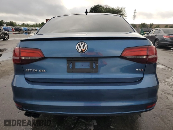 2016 Volkswagen Jetta Sedan 1.8T SEL with VIN 3VWL07AJ0GM340170, listed as a Copart auction lot 50616025 with 130,679 mi miles and Salvage Title. Bid and sale history available at carsss.com. Image 6.