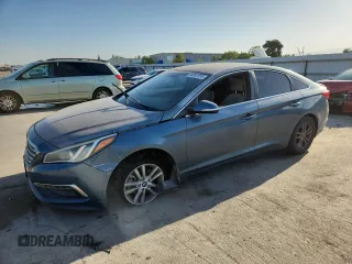 2015 Hyundai Sonata Eco z VIN 5NPE24AA1FH195665, wystawiony jako Copart lot #58851955 z przebiegiem 197 756 mil mil oraz Szkoda całkowita • Salvage title. Historia ofert i sprzedaży dostępna na DreamBid. Obrazek 1.
