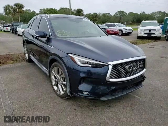 2019 Infiniti QX50 LUXE with VIN 3PCAJ5M14KF108384, listed as a Copart auction lot 66696472 with 0 mi miles. Bid and sale history available at carsss.com. Image 11.