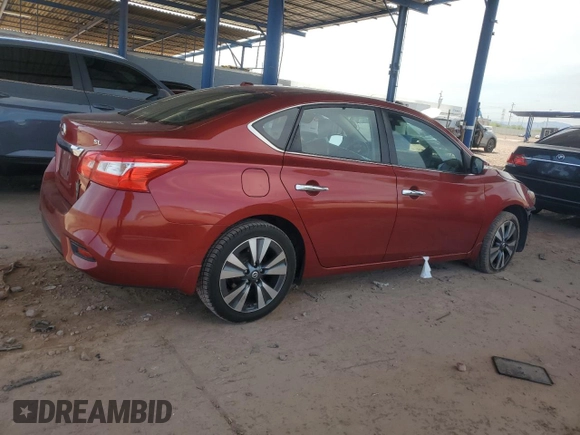 2016 Nissan Sentra SV with VIN 3N1AB7AP8GY272897, listed as a Copart auction lot 52404495 with 99,615 mi miles and Salvage Title. Bid and sale history available at DreamBid. Image 3.