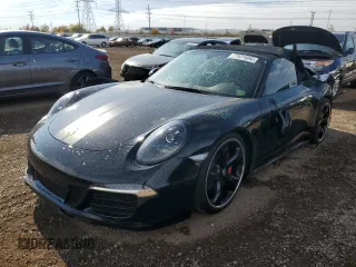 2013 Porsche 911 Carrera S with VIN WP0CB2A93DS155278, listed as a Copart auction lot 77531664 with 49,579 mi miles and Salvage Title. Bid and sale history available at carsss.com. Image 1.
