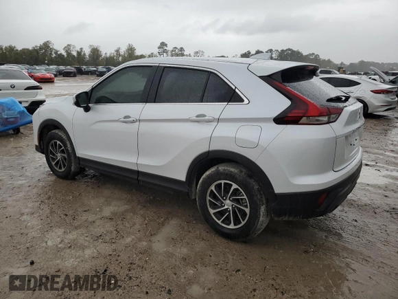 2024 Mitsubishi Eclipse Cross ES с VIN JA4ATUAA2RZ006959, выставлен на аукционе Copart как лот 82399804 с пробегом 6 373 миль миль и На запчасти • Non repairable. История ставок и продаж доступна на DreamBid. Изображение 2.