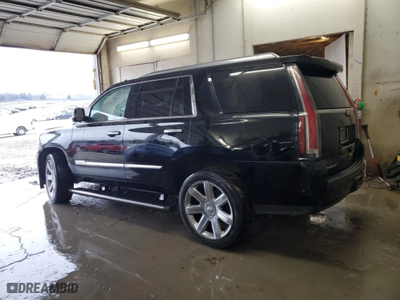 2018 Cadillac Escalade Premium Luxury with VIN 1GYS4CKJ9JR270856, listed as a Copart auction lot 44732495 with 0 mi miles and Salvage Title. Bid and sale history available at carsss.com. Image 2.