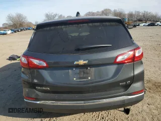 2018 Chevrolet Equinox LT with VIN 3GNAXSEV0JL262130, listed as a Copart auction lot 47670325 with 64,778 mi miles and Salvage Title. Bid and sale history available at carsss.com. Image 6.