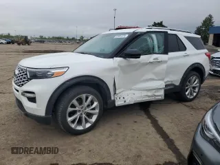 2023 Ford Explorer Platinum с VIN 1FM5K8HC2PGA06425, выставлен на аукционе Copart как лот 57031375 с пробегом 42 066 миль миль и Чистый • Clean title. История ставок и продаж доступна на DreamBid. Изображение 1.
