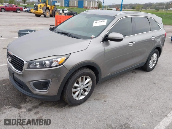 2017 Kia Sorento LX with VIN 5XYPGDA51HG196662, listed as a IAAI auction lot 41939867 with 169,836 mi miles and . Bid and sale history available at DreamBid. Image 17.