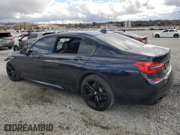 2019 BMW 7 Series 740i z VIN WBA7E2C51KB454264, wystawiony jako Copart lot #44275445 z przebiegiem 61 499 mil mil oraz Szkoda całkowita • Salvage title. Historia ofert i sprzedaży dostępna na DreamBid. Obrazek 2.