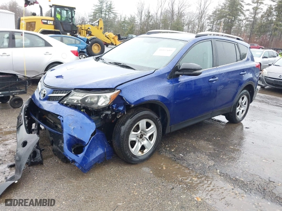 2015 Toyota RAV4 XLE with VIN 2T3RFREV8FW302638, listed as a IAAI auction lot 41857685 with 233,189 mi miles. Bid and sale history available at carsss.com. Image 2.