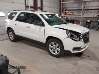 2013 GMC Acadia SLE with VIN 1GKKRNED7DJ215449, listed as a IAAI auction lot 41857303 with 178,920 mi miles. Bid and sale history available at carsss.com. Image 1.