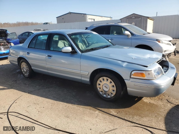 2003 Ford Crown Victoria Standard with VIN 2FAFP73W03X166044, listed as a Copart auction lot 48506215 with 167,445 mi miles and Non Repairable. Bid and sale history available at carsss.com. Image 4.