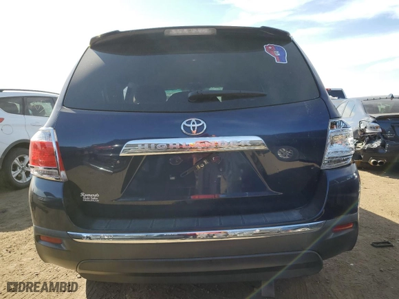 2011 Toyota Highlander with VIN 5TDZA3EH4BS016626, listed as a Copart auction lot 48946955 with 146,814 mi miles and Salvage Title. Bid and sale history available at carsss.com. Image 6.
