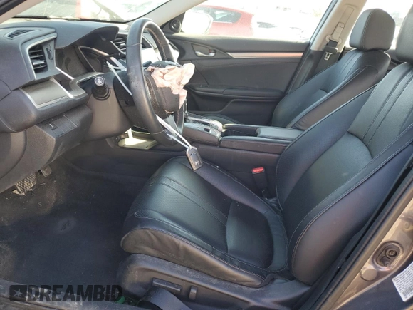 2016 Honda Civic Sedan EX-L with VIN 19XFC1F78GE001832, listed as a Copart auction lot 49682225 with 39,519 mi miles and Salvage Title. Bid and sale history available at carsss.com. Image 7.