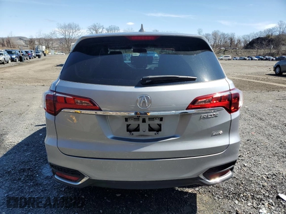 2018 Acura RDX with VIN 5J8TB4H38JL021712, listed as a Copart auction lot 51356955 with 60,666 mi miles and Salvage Title. Bid and sale history available at carsss.com. Image 6.