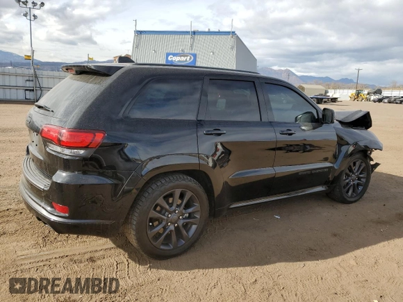 2018 Jeep Grand Cherokee High Altitude with VIN 1C4RJFCT2JC488669, listed as a Copart auction lot 41592265 with 65,216 mi miles and Non Repairable. Bid and sale history available at carsss.com. Image 3.