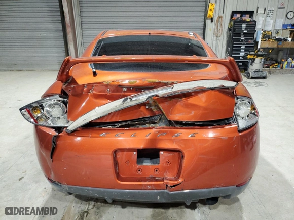 2008 Mitsubishi Eclipse GS with VIN 4A3AK64F08E024181, listed as a Copart auction lot 43581255 with 126,233 mi miles and Salvage Title. Bid and sale history available at carsss.com. Image 6.