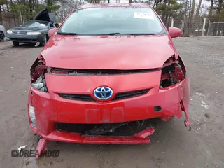 2010 Toyota Prius II with VIN JTDKN3DU7A0163609, listed as a IAAI auction lot 41739544 with 59,163 mi miles. Bid and sale history available at carsss.com. Image 6.