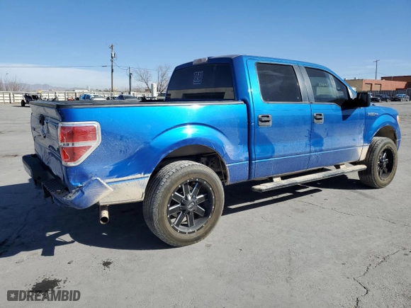 2014 Ford F-150 XL with VIN 1FTEW1CM3EKE56417, listed as a Copart auction lot 44120105 with 115,950 mi miles and Salvage Title. Bid and sale history available at carsss.com. Image 3.