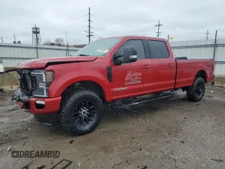 2022 Ford F-350 XL with VIN 1FT8W3BT0NEE33175, listed as a Copart auction lot 85955884 with 74,121 mi miles and Salvage Title. Bid and sale history available at DreamBid. Image 1.