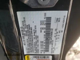 2020 Lincoln MKZ Standard with VIN 3LN6L5A95LR606132, listed as a Copart auction lot 46575985 with 108,042 mi miles and Salvage title. Bid and sale history available at DreamBid. Image 12.