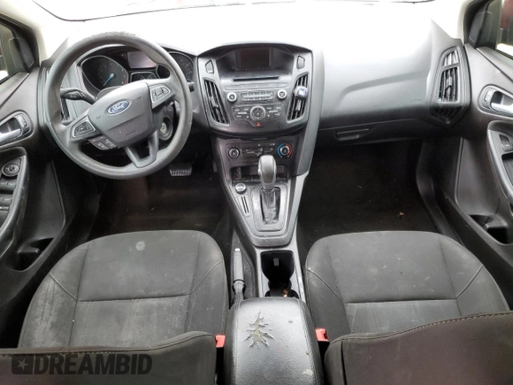 2017 Ford Focus SE with VIN 1FADP3F22HL264053, listed as a Copart auction lot 48172355 with 130,818 mi miles and Salvage Title. Bid and sale history available at DreamBid. Image 8.