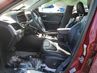 2015 Jeep Cherokee Trailhawk with VIN 1C4PJMBS9FW651926, listed as a Copart auction lot 45620295 with 91,166 mi miles and Salvage Title. Bid and sale history available at carsss.com. Image 7.