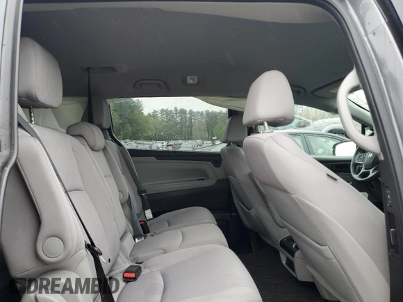 2022 Honda Odyssey EX with VIN 5FNRL6H52NB029414, listed as a Copart auction lot 55947155 with 53,954 mi miles and Salvage title. Bid and sale history available at DreamBid. Image 11.
