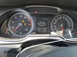 2014 Audi A4 Premium with VIN WAUBFAFL6EN009467, listed as a Copart auction lot 53894905 with 110,273 mi miles and Salvage Title. Bid and sale history available at carsss.com. Image 9.