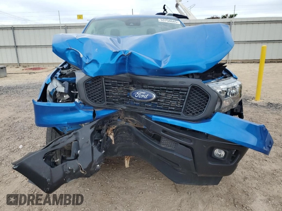 2021 Ford Ranger XL with VIN 1FTER4EH2MLD24086, listed as a Copart auction lot 53750685 with 32,069 mi miles and Salvage Title. Bid and sale history available at carsss.com. Image 5.