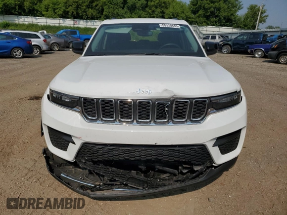2022 Jeep Grand Cherokee Laredo with VIN 1C4RJHAG7N8614129, listed as a Copart auction lot 60320445 with 19,201 mi miles and Salvage title. Bid and sale history available at DreamBid. Image 5.
