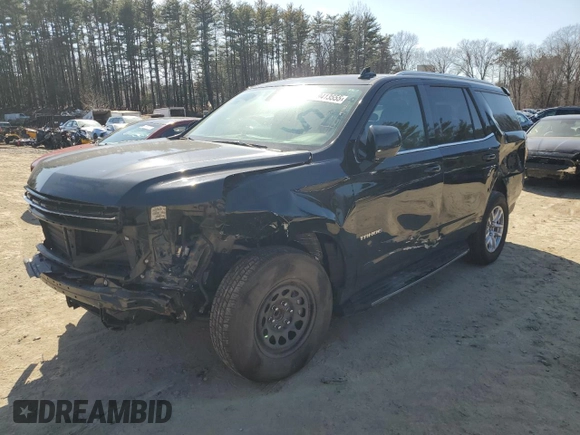 2023 Chevrolet Tahoe LT z VIN 1GNSCNKD8PR298758, wystawiony jako Copart lot #49413555 z przebiegiem 41 734 mil mil oraz Czysty tytuł • Clean title. Historia ofert i sprzedaży dostępna na DreamBid. Obrazek 1.