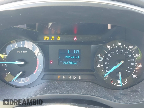 2014 Ford Fusion S with VIN 1FA6P0G79E5360991, listed as a IAAI auction lot 41884597 with 244,786 mi miles and . Bid and sale history available at DreamBid. Image 7.