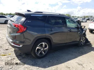 2020 GMC Terrain SLT with VIN 3GKALPEV7LL146223, listed as a Copart auction lot 61415765 with 100,654 mi miles and Salvage title. Bid and sale history available at DreamBid. Image 3.