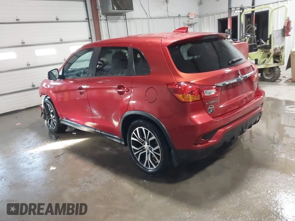2019 Mitsubishi Outlander Sport SE 2.0 with VIN JA4AP4AU4KU007449, listed as a IAAI auction lot 41422033 with 113,129 mi miles. Bid and sale history available at carsss.com. Image 3.