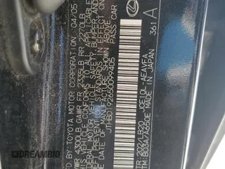2005 Lexus IS 300 Sport with VIN JTHBD192650099405, listed as a Copart auction lot 52953575 with 153,969 mi miles and Salvage Title. Bid and sale history available at carsss.com. Image 12.