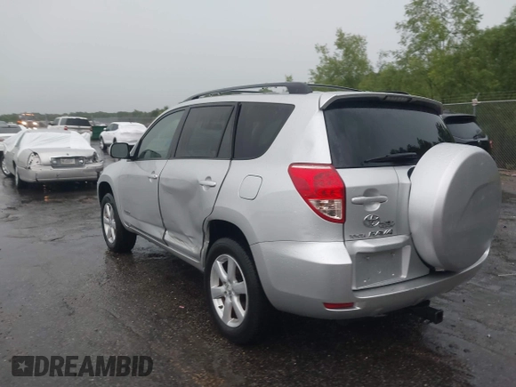 2008 Toyota RAV4 Limited with VIN JTMBD31V086071846, listed as a IAAI auction lot 42324666 with 134,696 mi miles and . Bid and sale history available at DreamBid. Image 3.