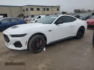 2024 Ford Mustang GT with VIN 1FA6P8CF9R5411164, listed as a Copart auction lot 43802615 with Not provided miles and Salvage title. Bid and sale history available at DreamBid. Image 1.
