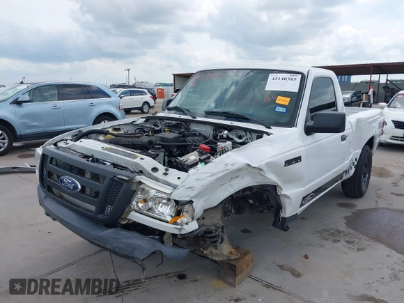 2011 Ford Ranger XL with VIN 1FTKR1AD2BPA81258, listed as a IAAI auction lot 42140385 with 168,124 mi miles. Bid and sale history available at carsss.com. Image 6.