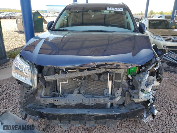 2017 Lexus GX with VIN JTJBM7FXXH5172011, listed as a Copart auction lot 52102265 with 68,056 mi miles and Salvage Title. Bid and sale history available at carsss.com. Image 5.
