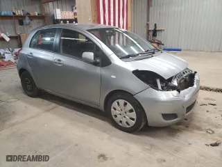 2009 Toyota Yaris with VIN JTDKT903495239209, listed as a Copart auction lot 49102305 with 147,845 mi miles and Salvage Title. Bid and sale history available at carsss.com. Image 4.
