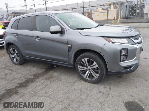 2021 Mitsubishi Outlander ES with VIN JA4APUAU2MU036192, listed as a IAAI auction lot 42174044 with 54,331 mi miles and . Bid and sale history available at DreamBid. Image 1.