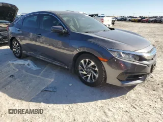 2018 Honda Civic EX with VIN 2HGFC2F73JH560353, listed as a Copart auction lot 42808855 with 138,729 mi miles and Salvage Title. Bid and sale history available at DreamBid. Image 4.