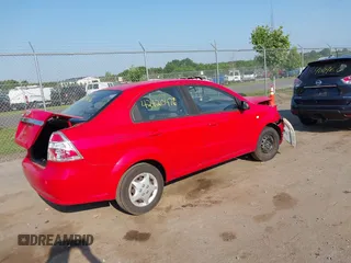 2007 Chevrolet Aveo LS with VIN KL1TD56617B045173, listed as a IAAI auction lot 42420476 with 88,524 mi miles and . Bid and sale history available at DreamBid. Image 4.