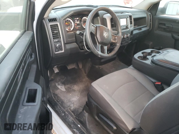 2023 Ram 1500 Tradesman with VIN 3C6JR7DG4PG551460, listed as a Copart auction lot 83994184 with 11,803 mi miles and Salvage title. Bid and sale history available at DreamBid. Image 8.